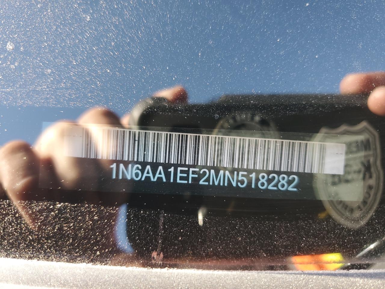 2021 Nissan Titan Sv VIN: 1N6AA1EF2MN518282 Lot: 83762185