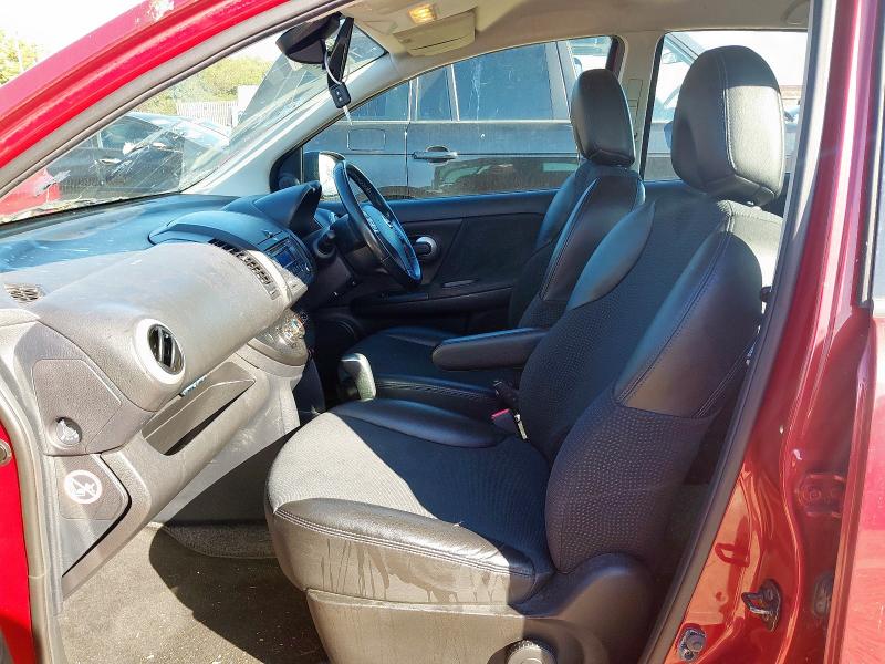 2012 NISSAN NOTE ACENTA AUTO 
