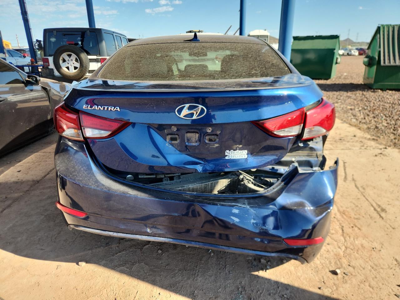 2015 Hyundai Elantra Se VIN: 5NPDH4AE6FH646716 Lot: 83817965