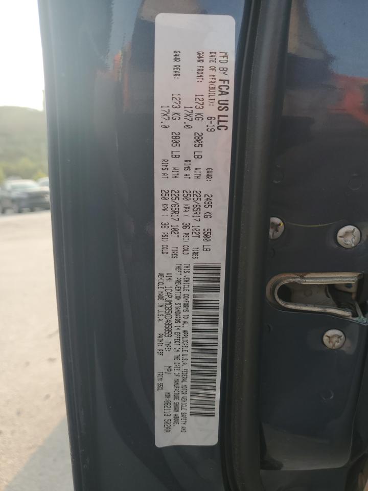 2019 Jeep Cherokee Latitude VIN: 1C4PJMCB5KD485859 Lot: 80965085