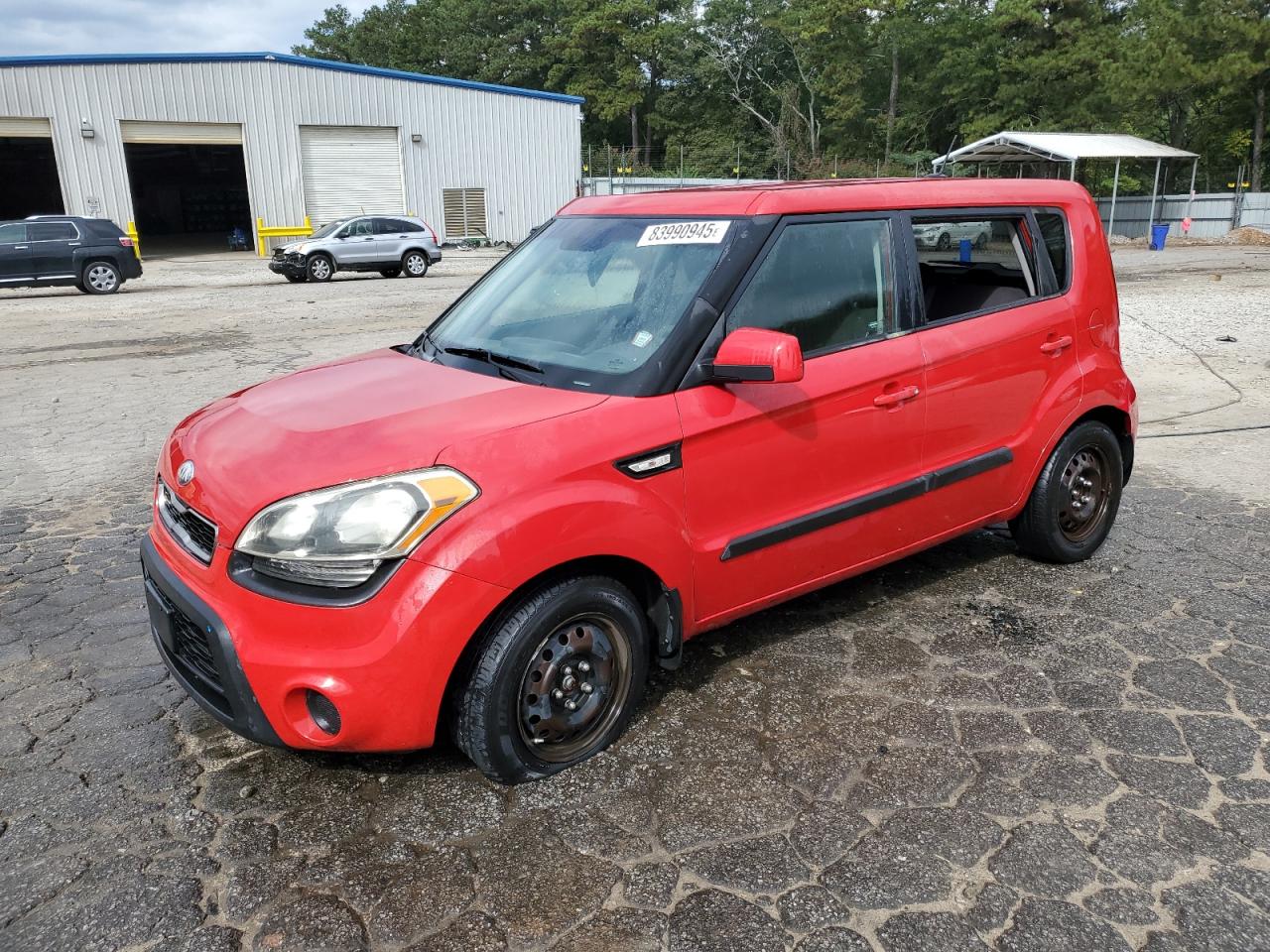 2013 Kia Soul red null gas KNDJT2A53D7498547 photo #1