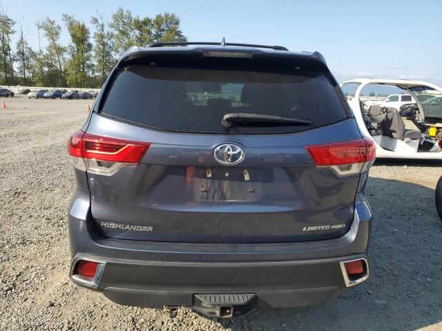  TOYOTA HIGHLANDER 2018 Синий