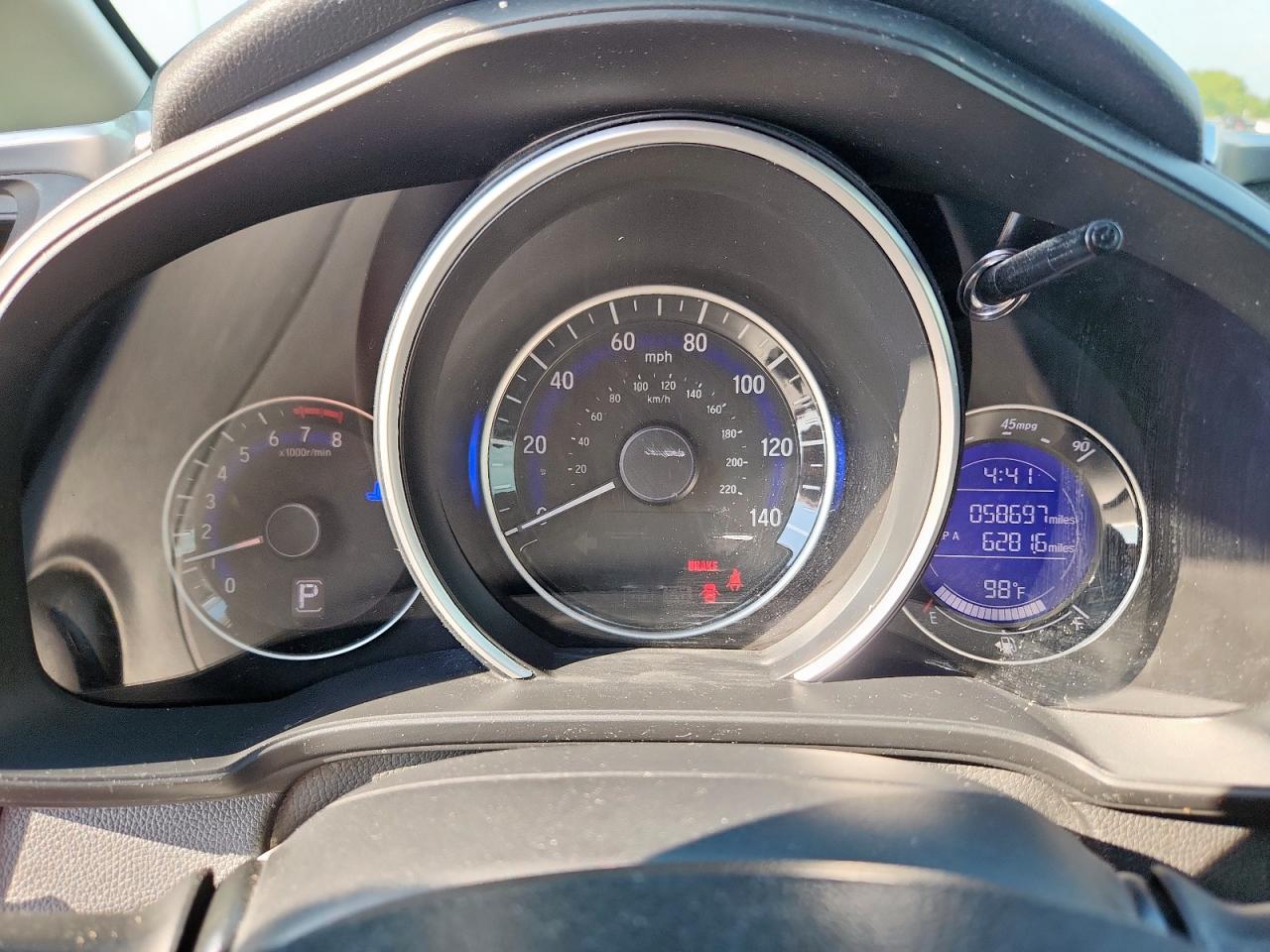 2019 Honda Fit Lx VIN: 3HGGK5H45KM738245 Lot: 80940555