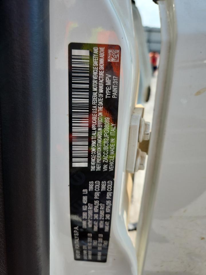 2018 Jeep Renegade Trailhawk VIN: ZACCJBCB2JPG98089 Lot: 80735745