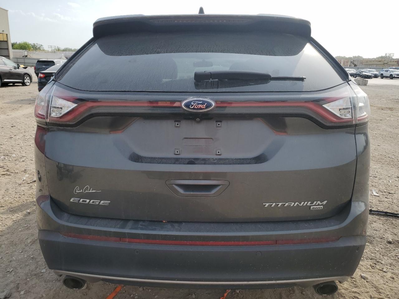 2017 Ford Edge Titanium VIN: 2FMPK4K82HBB97178 Lot: 71626485