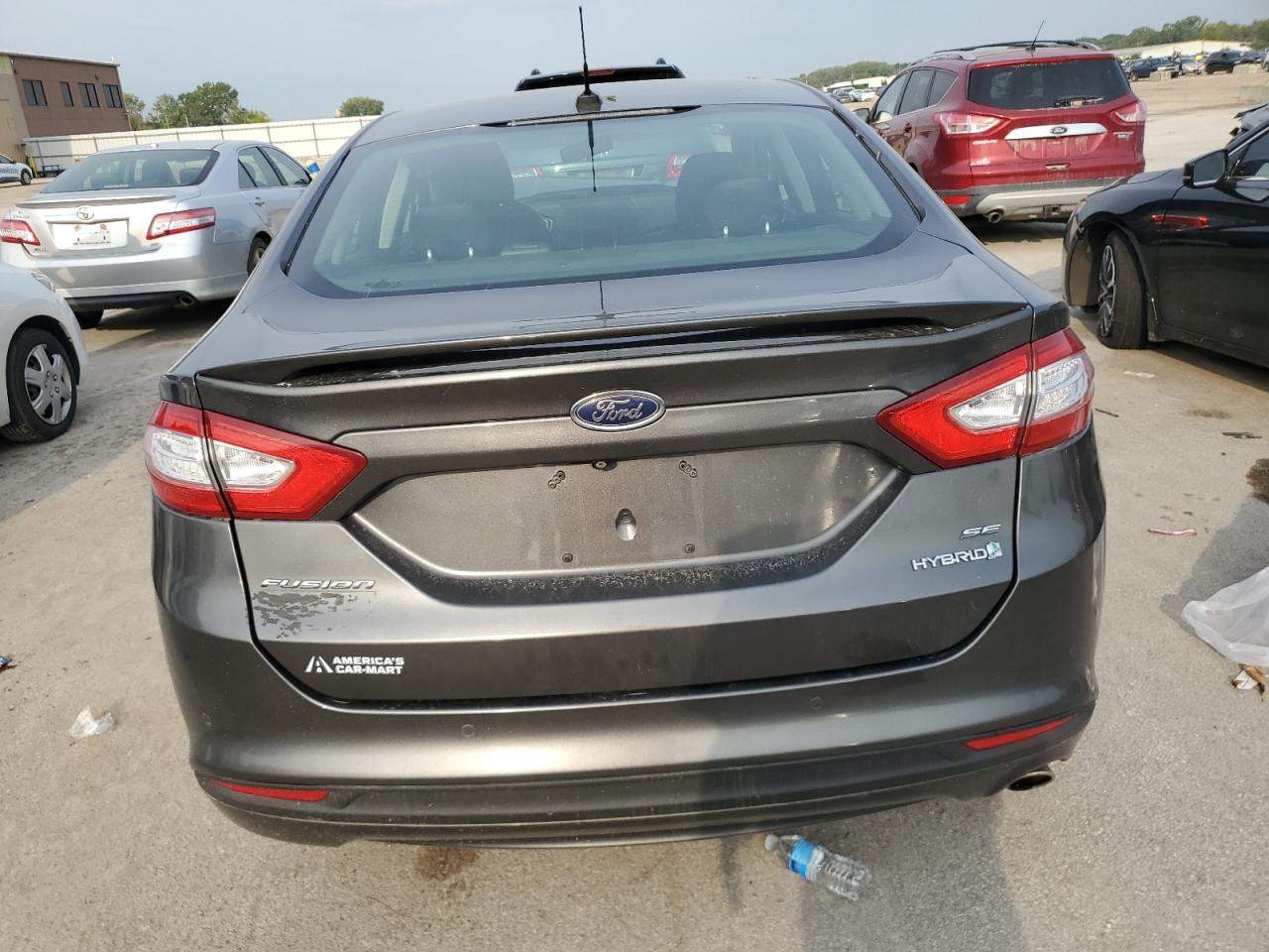 2015 Ford Fusion Se Hybrid VIN: 3FA6P0LU7FR158306 Lot: 72093015