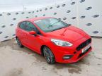 2018 FORD FIESTA ST-LINE TURBO 1.0 ECOBOOST 140 ST-LINE 5DR for sale at Copart BRISTOL