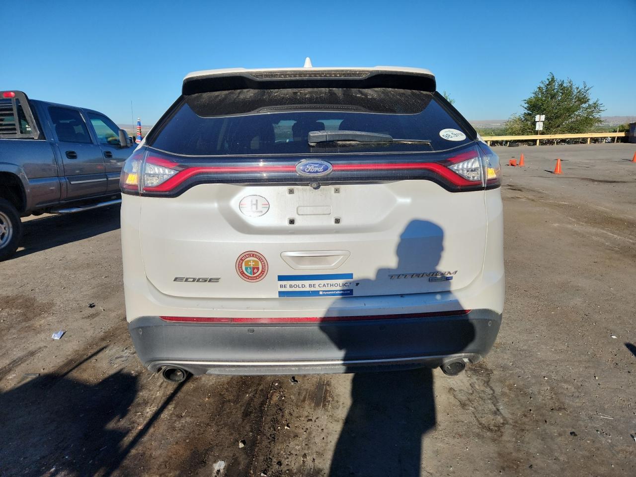 2015 Ford Edge Titanium VIN: 2FMTK4K92FBB61978 Lot: 81844515