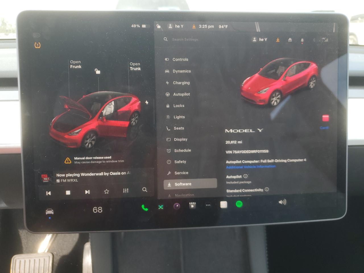 2024 Tesla Model Y VIN: 7SAYGDED9RF011159 Lot: 80731295