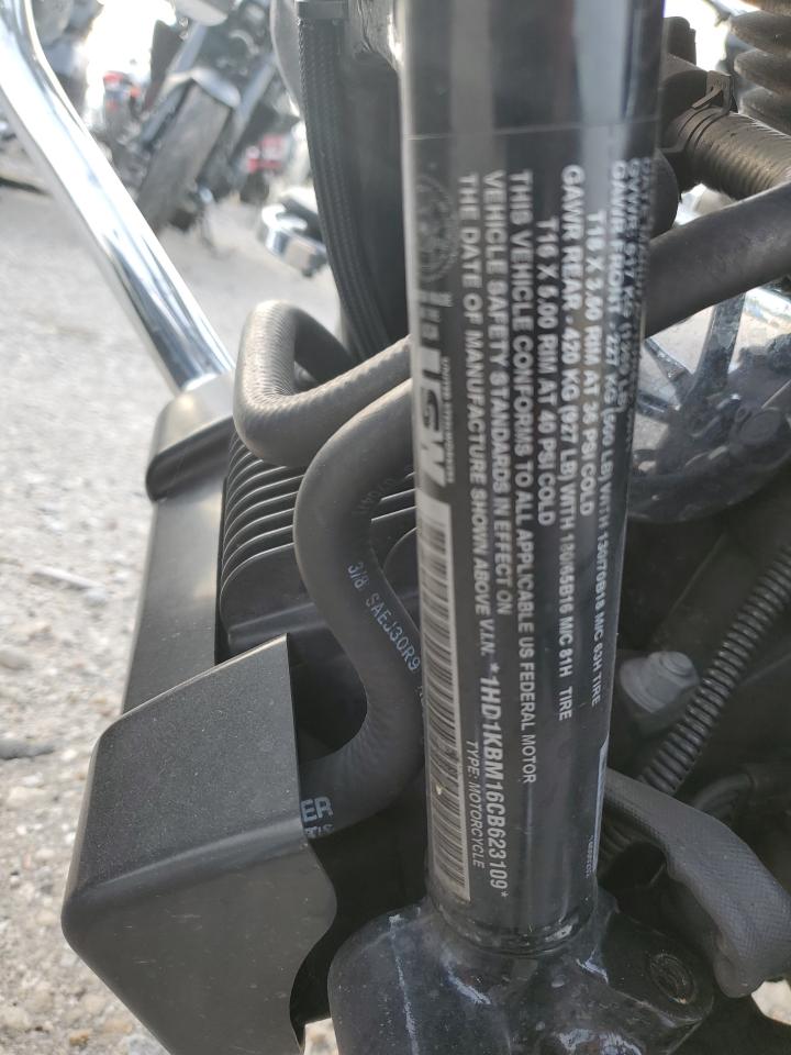 2012 Harley-Davidson Flhx Street Glide VIN: 1HD1KBM16CB623109 Lot: 84733955