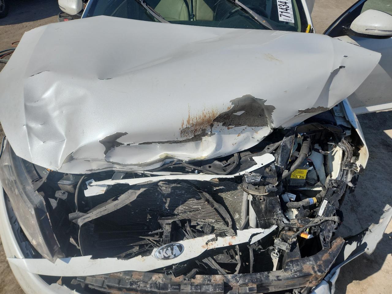 2013 Kia Optima Hybrid VIN: KNAGM4AD7D5056647 Lot: 71434185