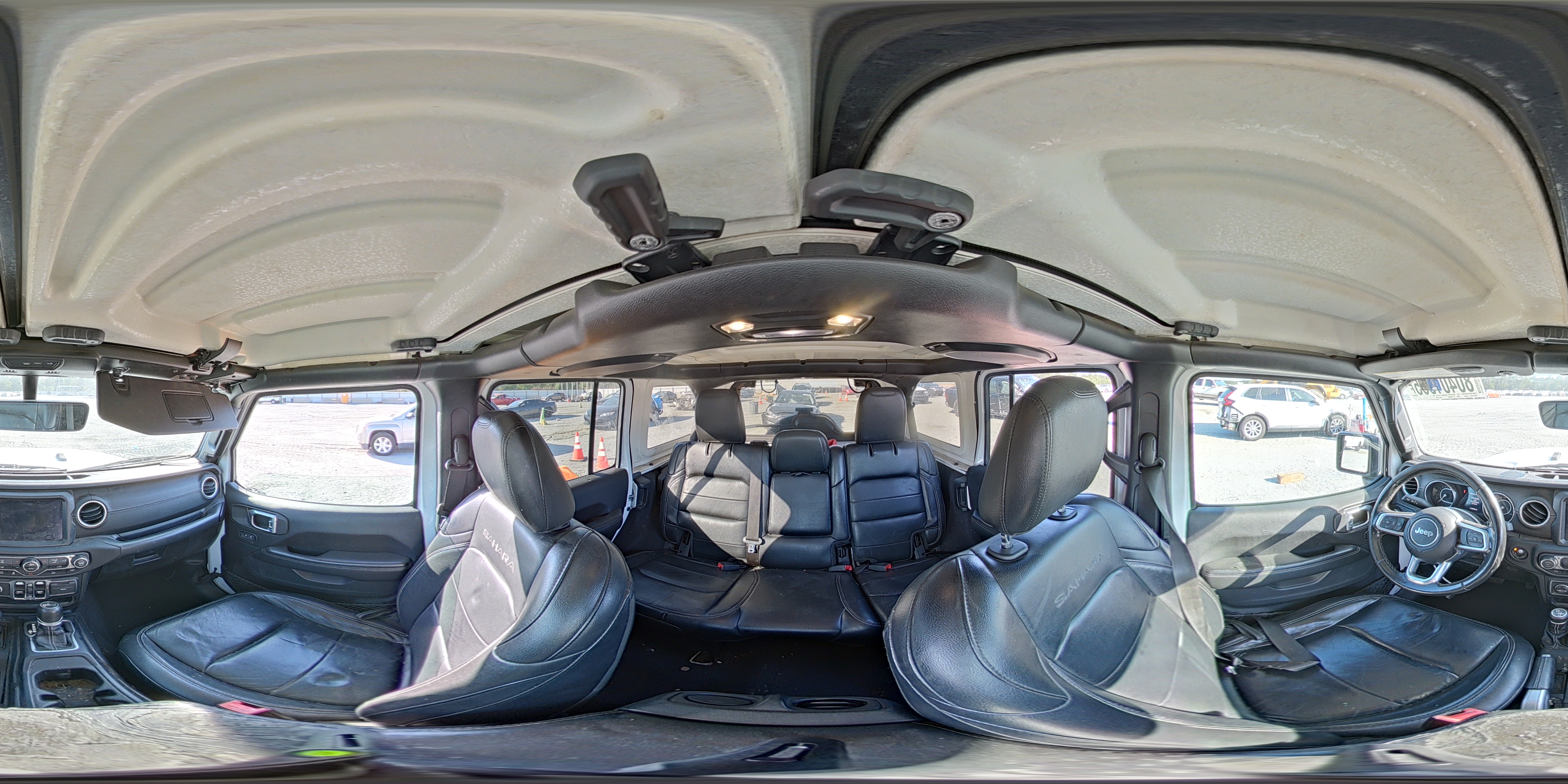 2019 Jeep Wrangler Unlimited Sahara VIN: 1C4HJXEG7KW651768 Lot: 80401965