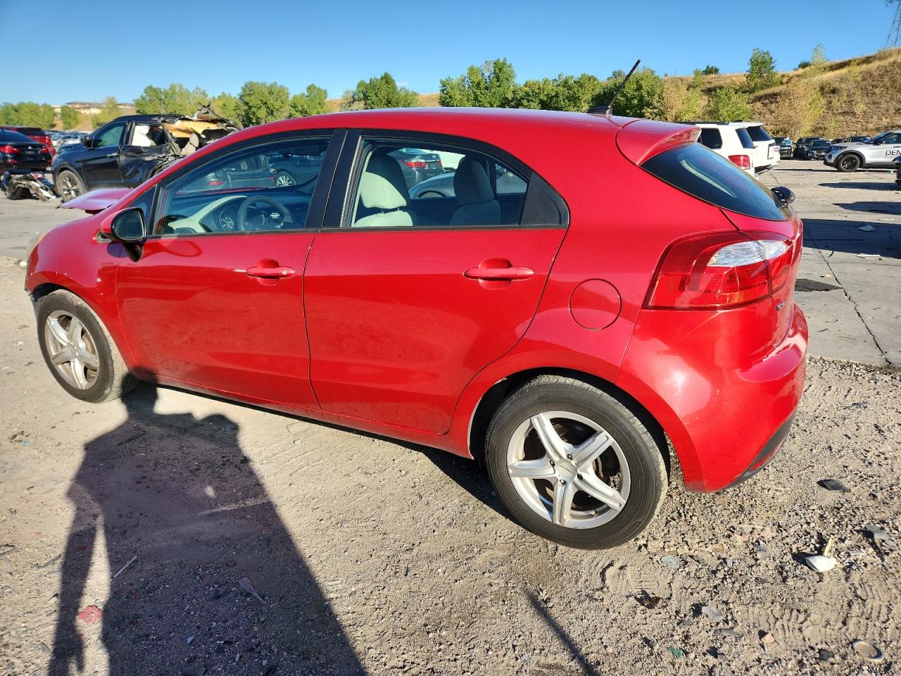 2012 Kia Rio Lx VIN: KNADM5A34C6090845 Lot: 81251625