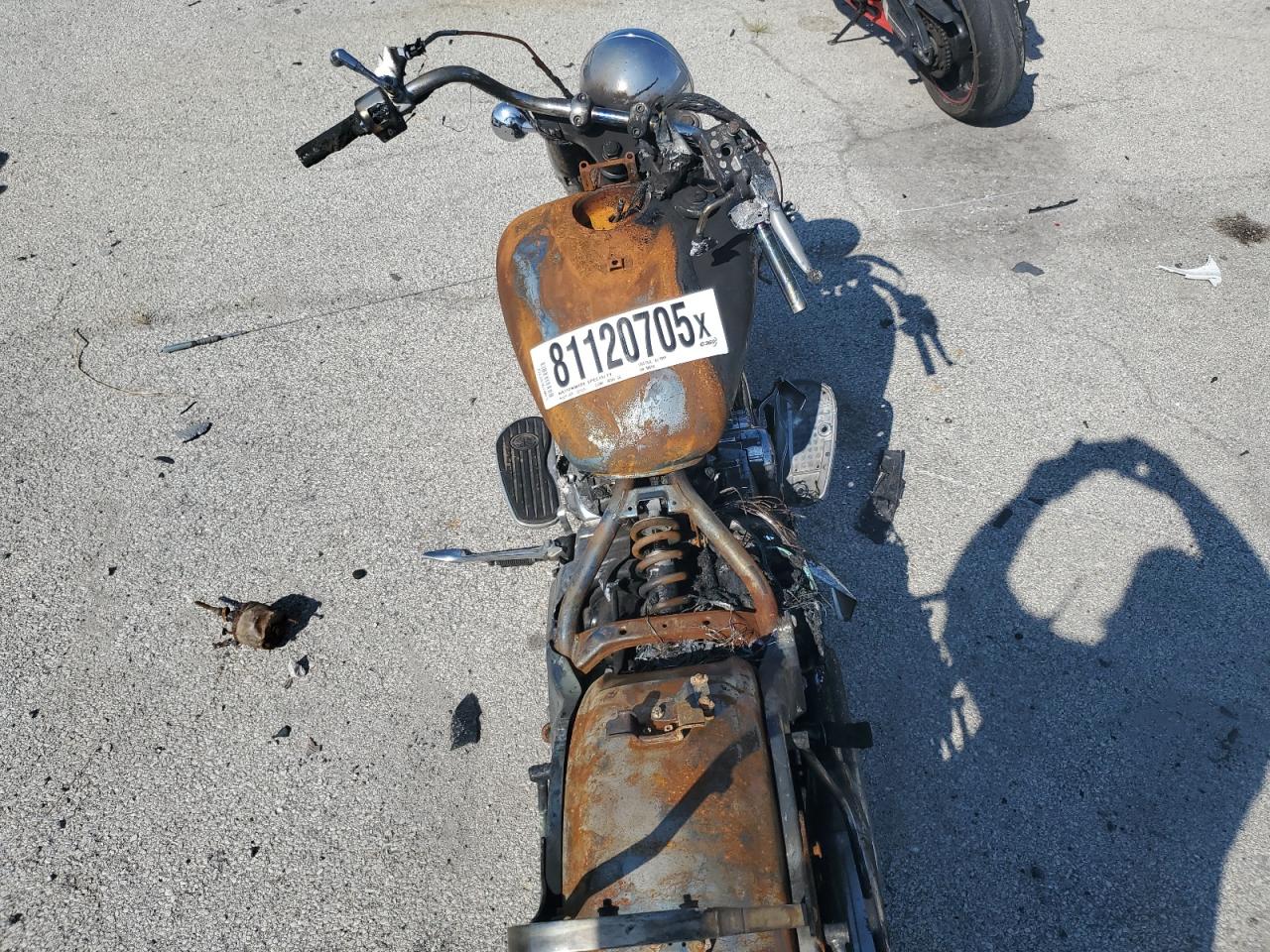 2005 Yamaha Xvs65 Base VIN: JYAVM01E55A084155 Lot: 81120705