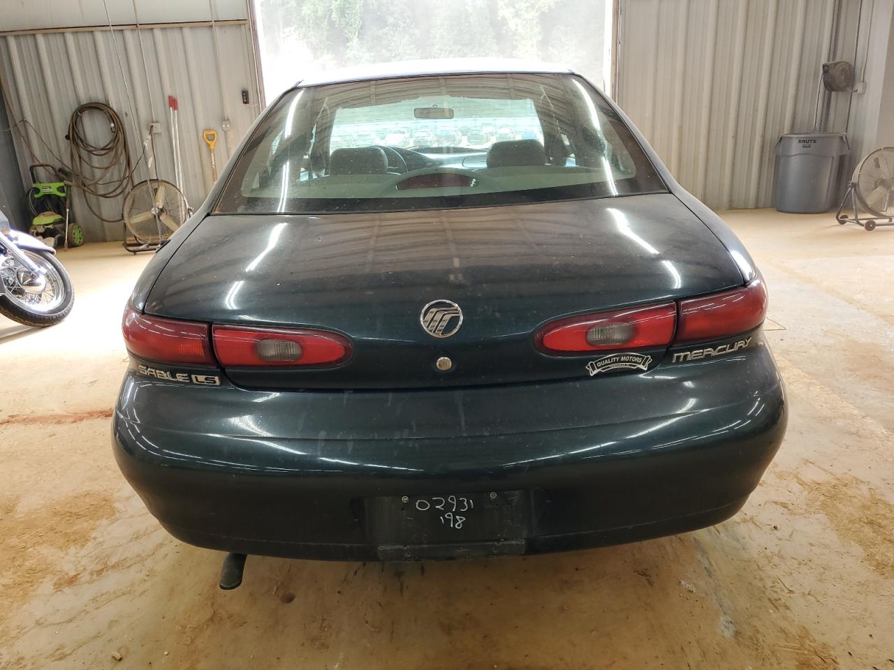 1998 Mercury Sable Gs VIN: 1MEFM50U3WA635326 Lot: 81180605