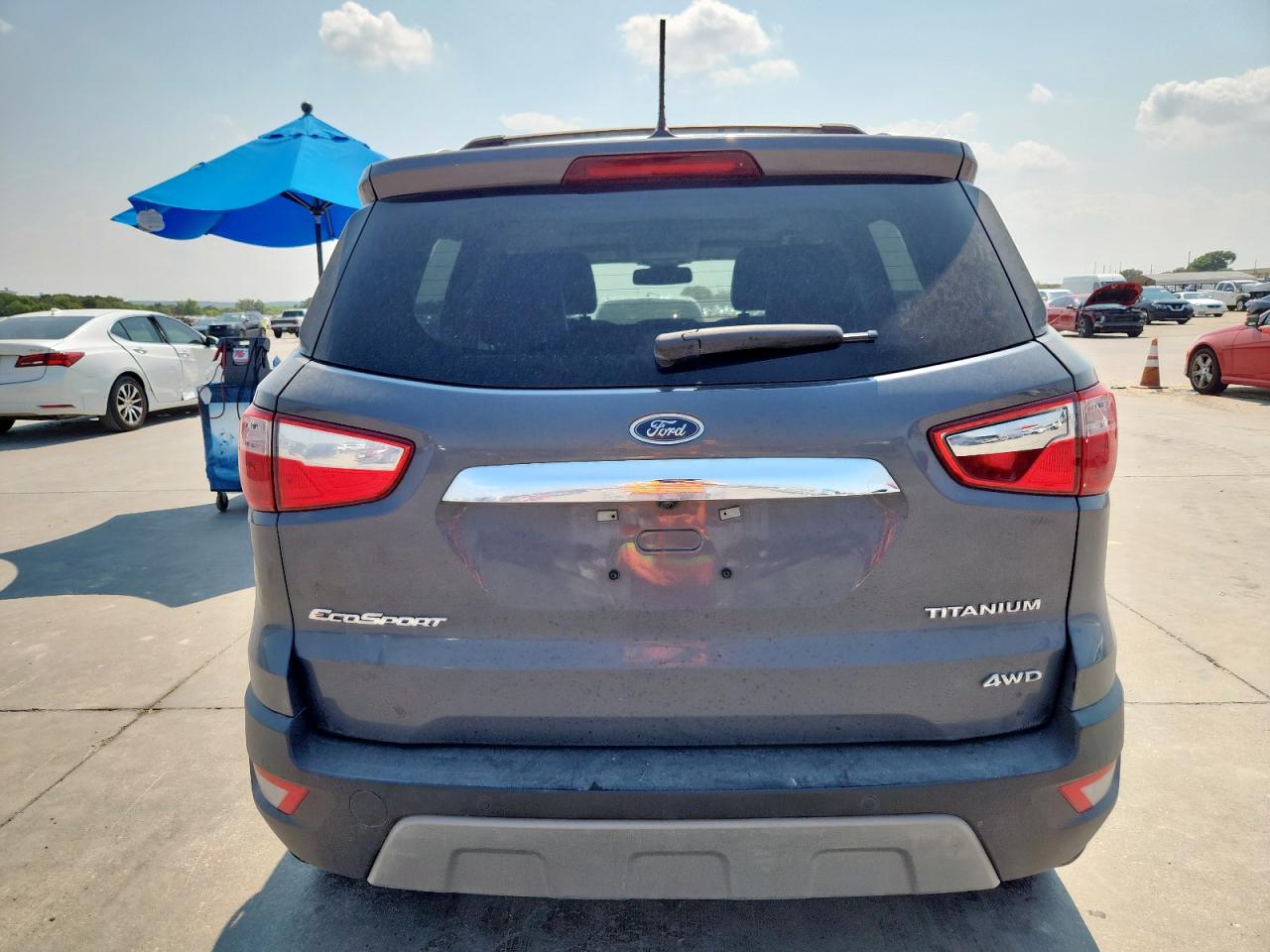 2021 Ford Ecosport Titanium VIN: MAJ6S3KL6MC401964 Lot: 81311275