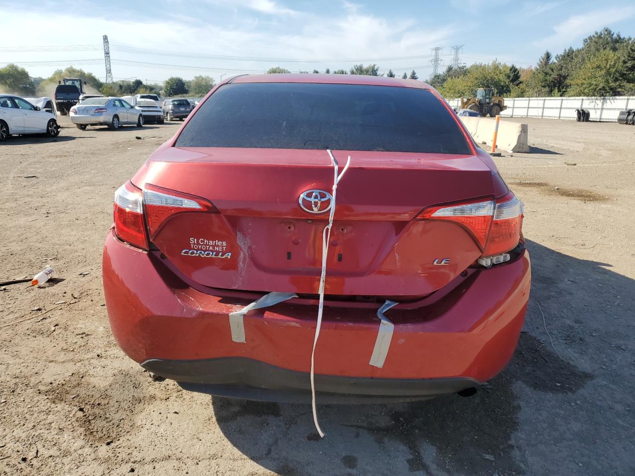 2014 Toyota Corolla L VIN: 5YFBURHE1EP040635 Lot: 83802345