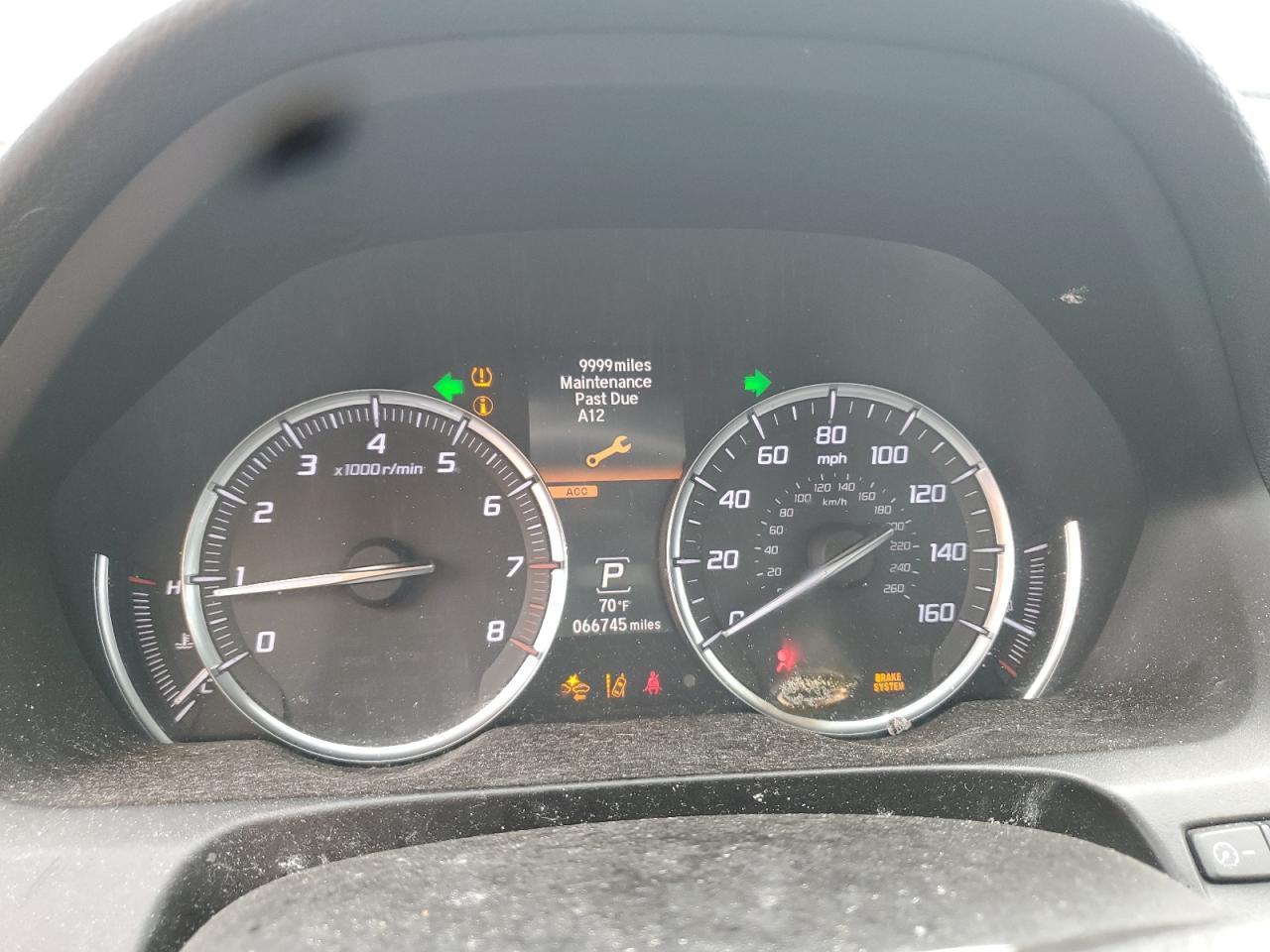 2020 Acura Tlx VIN: 19UUB1F34LA015474 Lot: 72004335