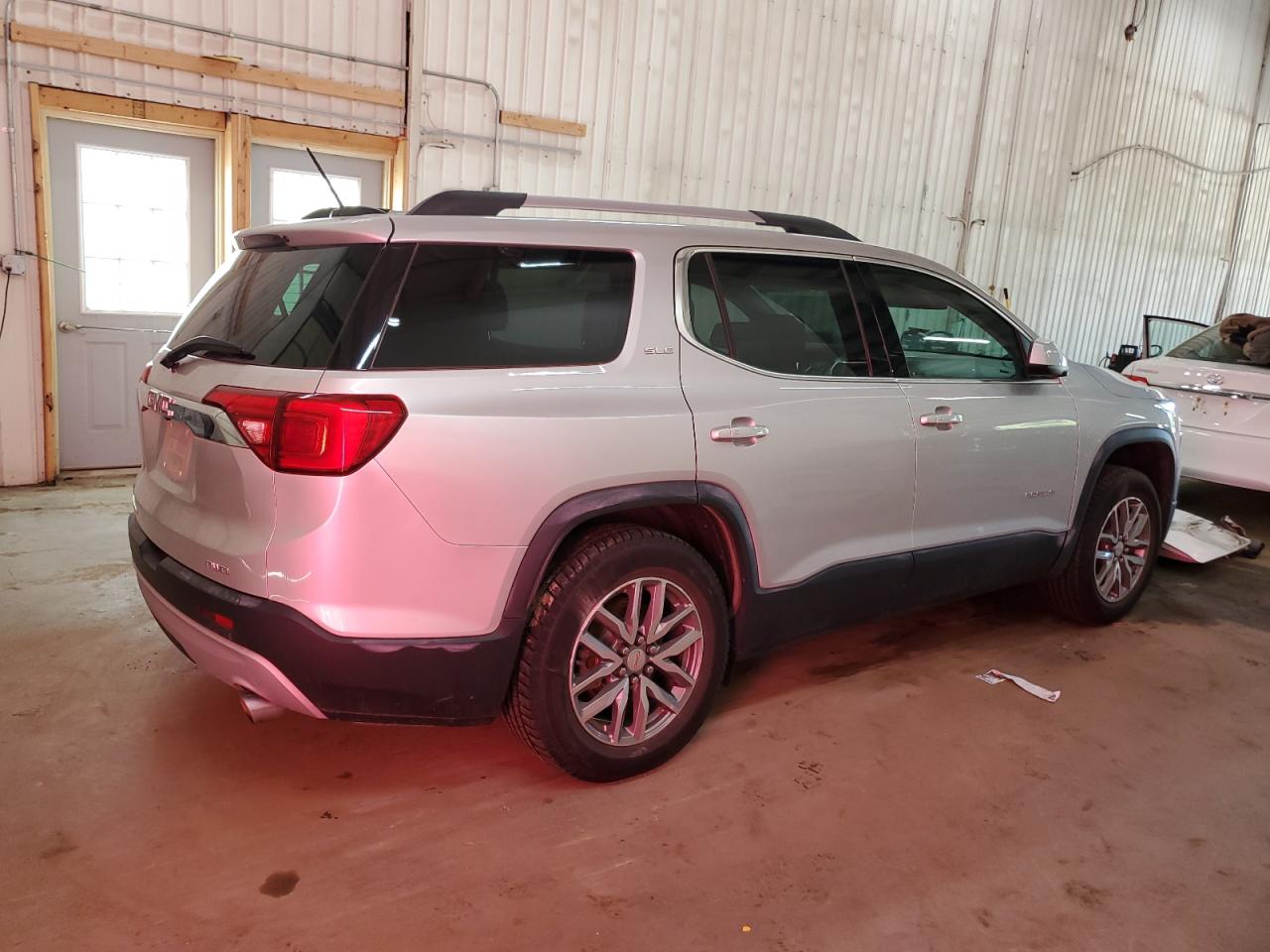 2018 GMC Acadia Sle silver null gasoline 1GKKNSLS0JZ186109 photo #4