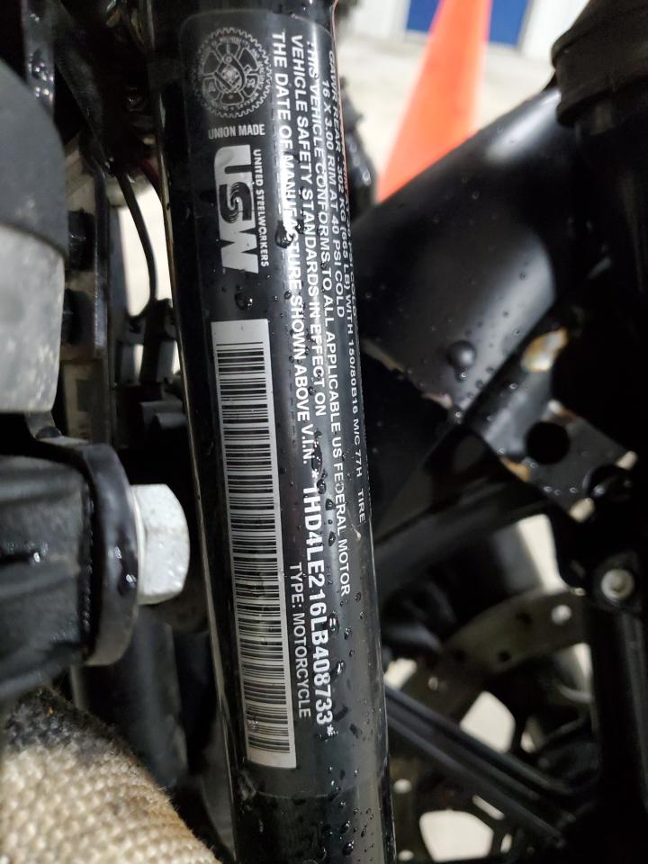 2020 Harley-Davidson Xl883 N VIN: 1HD4LE216LB408733 Lot: 81661485