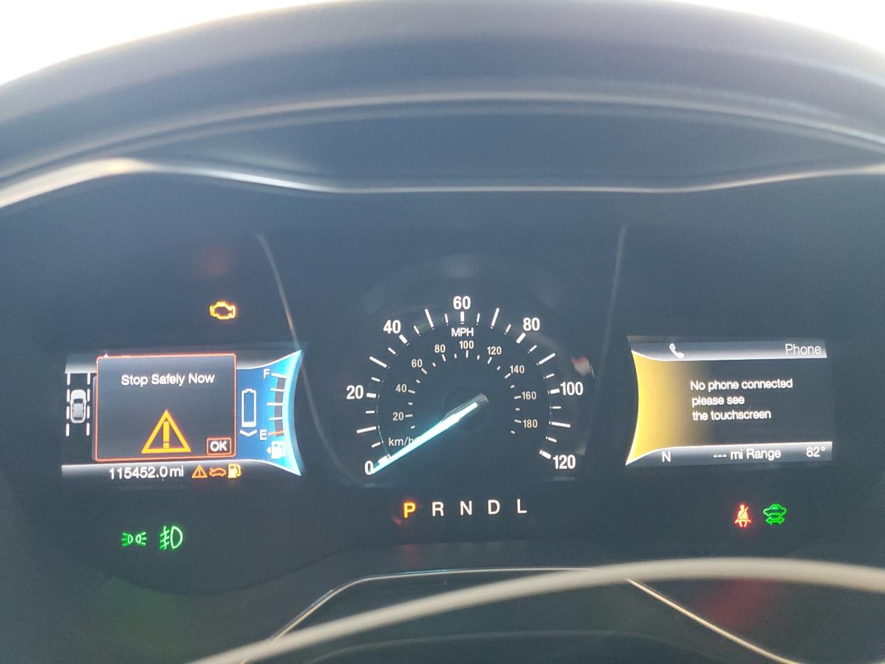 2016 Ford Fusion Titanium Phev VIN: 3FA6P0SU8GR329518 Lot: 81732655