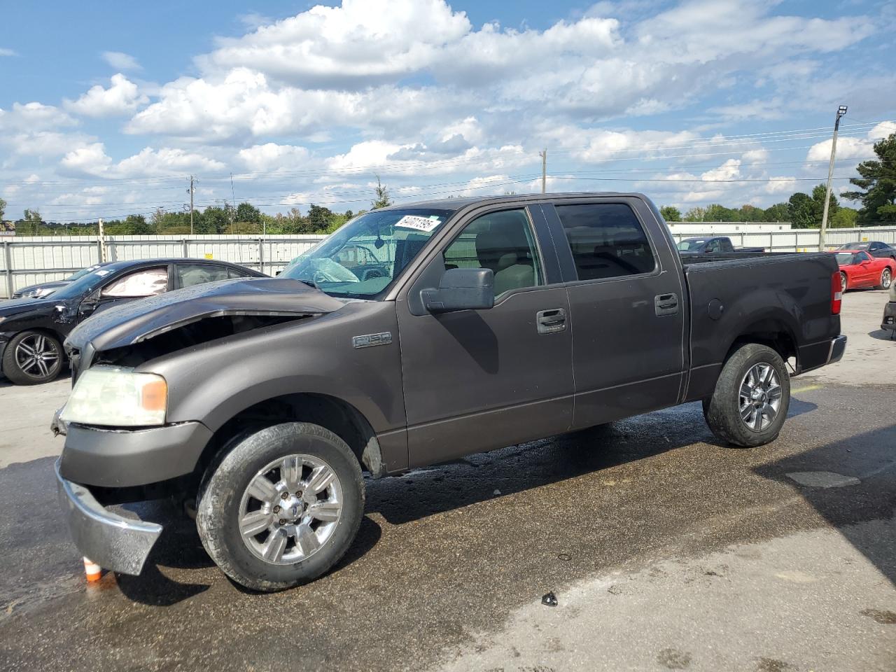 2006 Ford F150 Supercrew grey null gasoline 1FTPW12516KC20109 photo #1