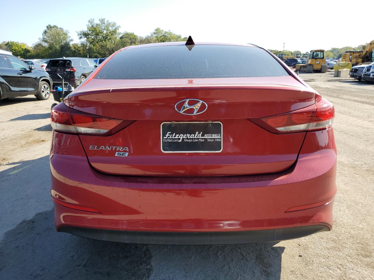 2017 Hyundai Elantra Se VIN: KMHD74LF4HU394333 Lot: 71266835