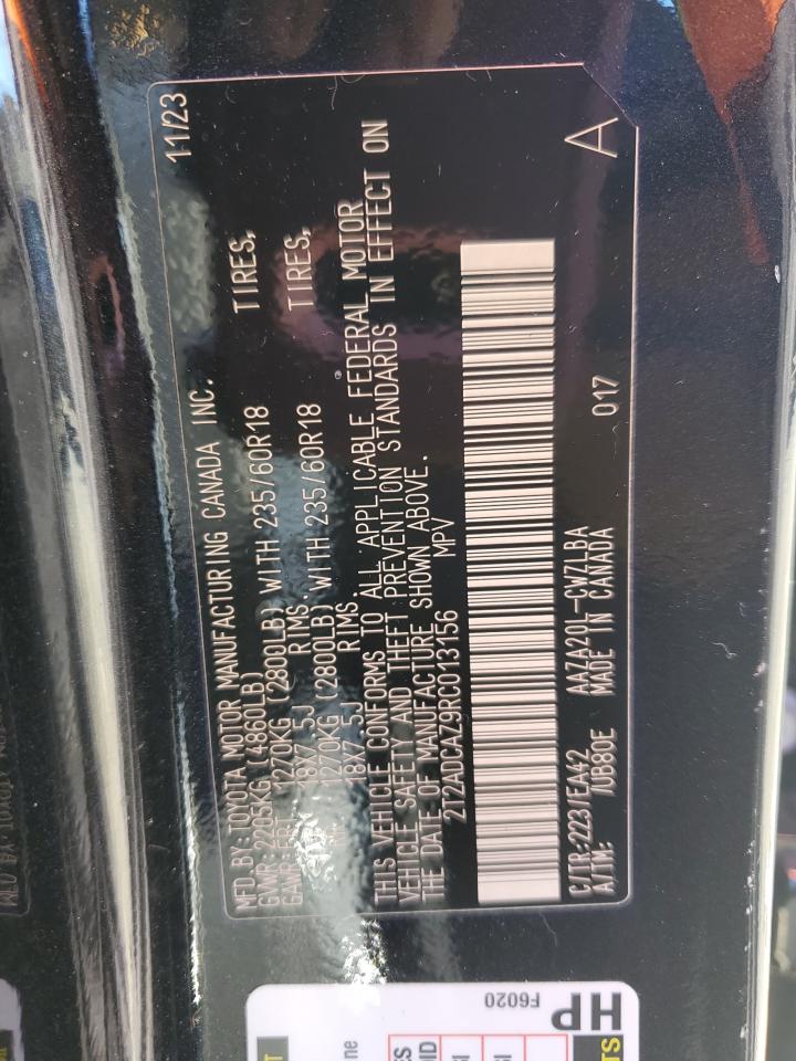 2024 Lexus Nx 250 Base VIN: 2T2ADCAZ9RC013156 Lot: 84355805