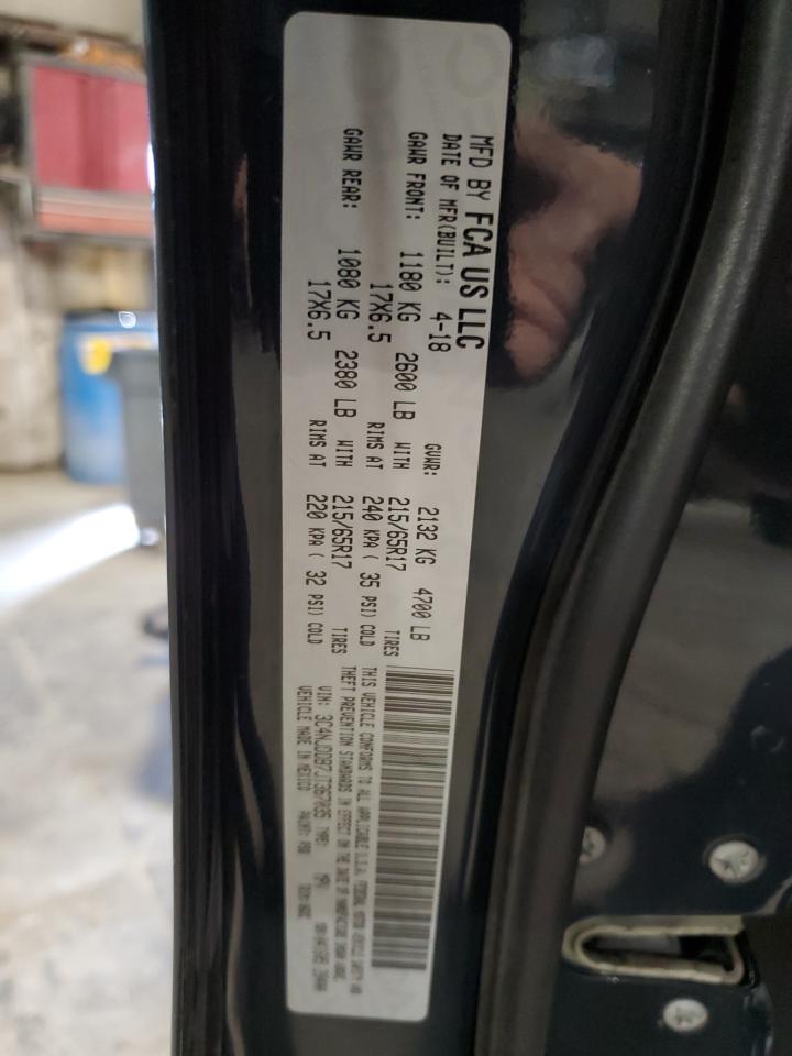 2018 Jeep Compass Trailhawk VIN: 3C4NJDDB7JT367035 Lot: 84026795