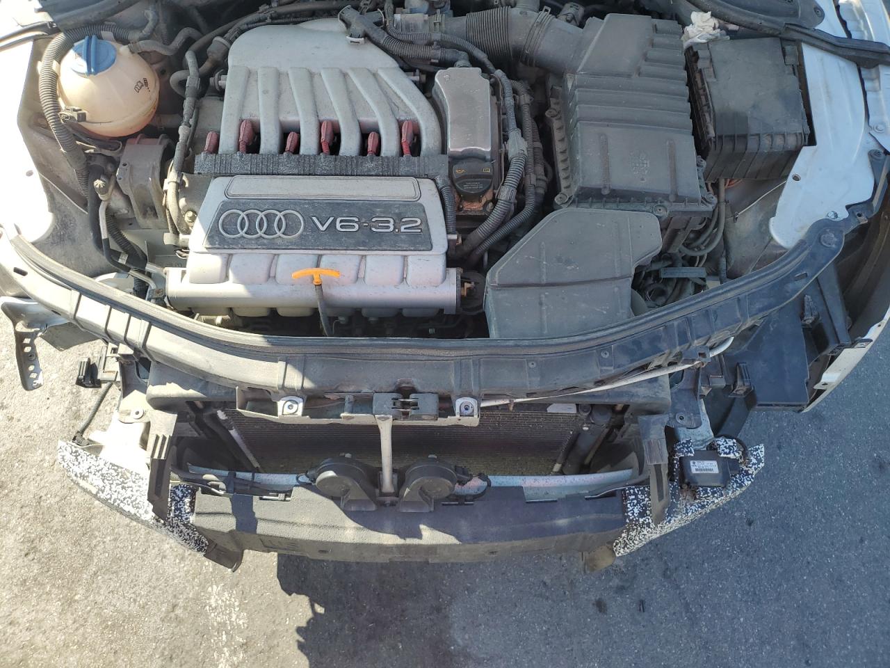 2008 Audi Tt 3.2 Quattro VIN: TRUDD38J381027273 Lot: 80478725