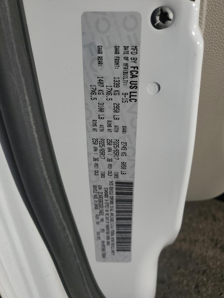 2016 Dodge Grand Caravan Se VIN: 2C4RDGBG3GR134631 Lot: 81892655