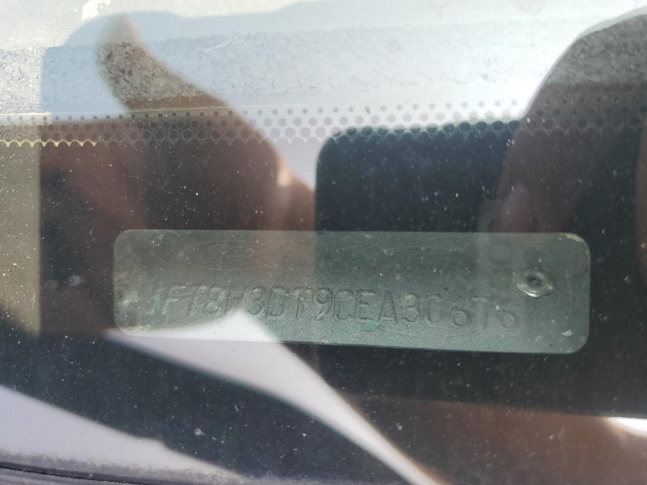 2012 Ford F350 Super Duty VIN: 1FT8W3DT9CEA30676 Lot: 80627025