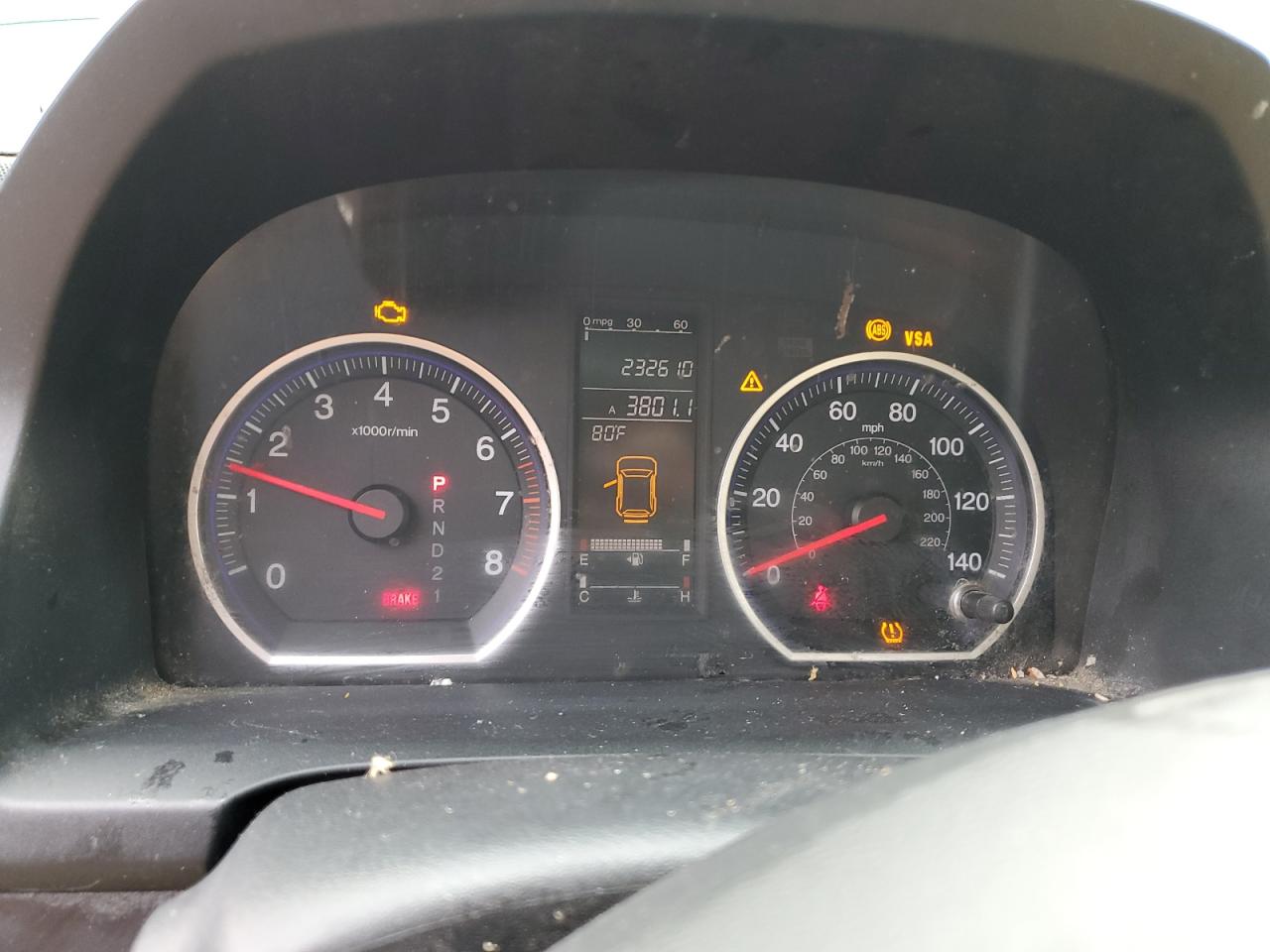 2009 Honda Cr-V Exl VIN: 5J6RE48739L068770 Lot: 80035635