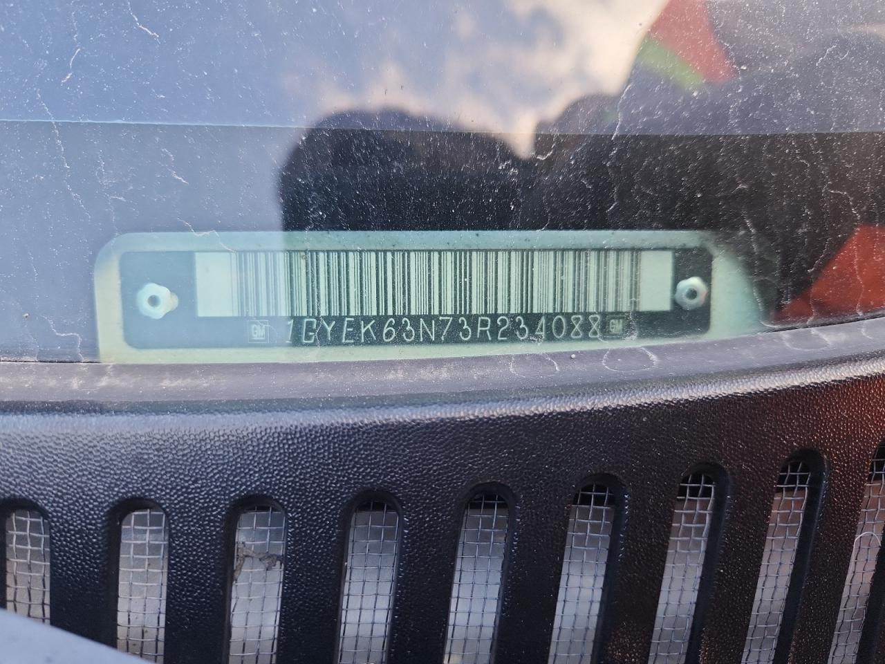 2003 Cadillac Escalade Luxury VIN: 1GYEK63N73R234088 Lot: 82169765