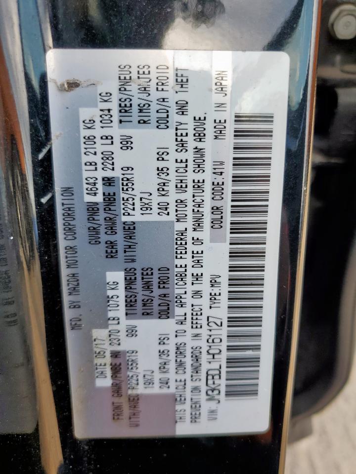 2017 Mazda Cx-5 Grand Touring VIN: JM3KFBDL1H0161127 Lot: 84010155