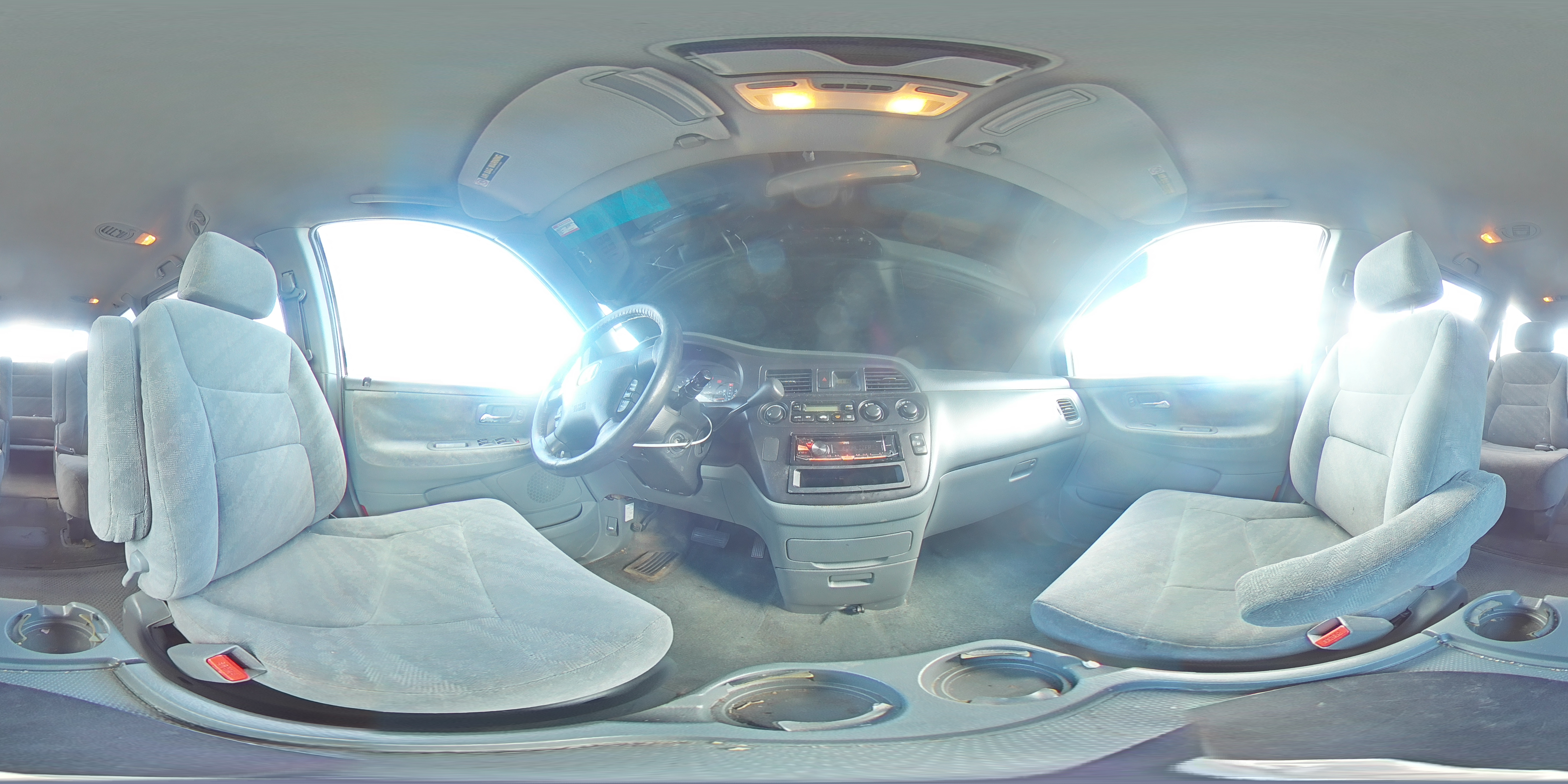 2002 Honda Odyssey Ex VIN: 2HKRL18682H551537 Lot: 84208275