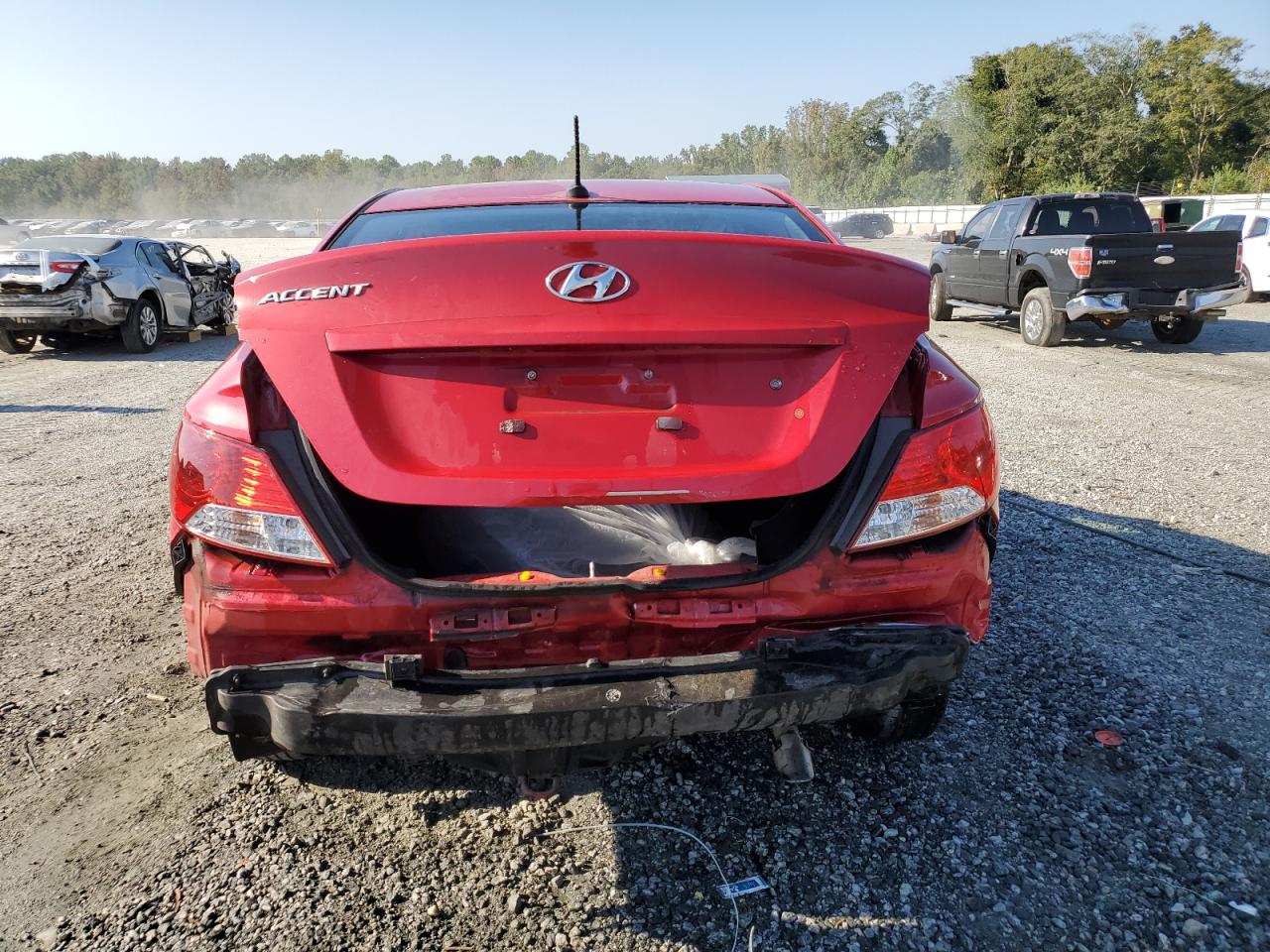 2014 Hyundai Accent Gls VIN: KMHCT4AE2EU726833 Lot: 81385655