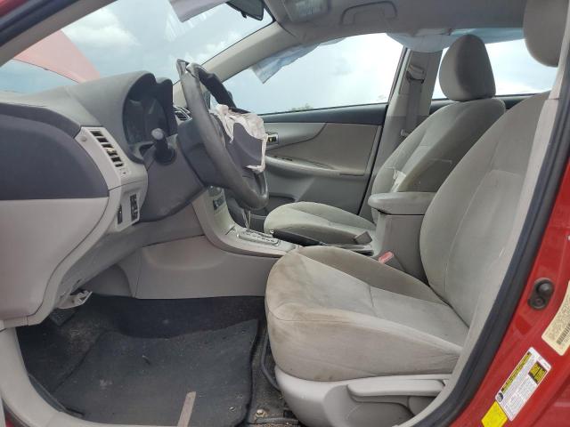  TOYOTA COROLLA 2012 Czerwony
