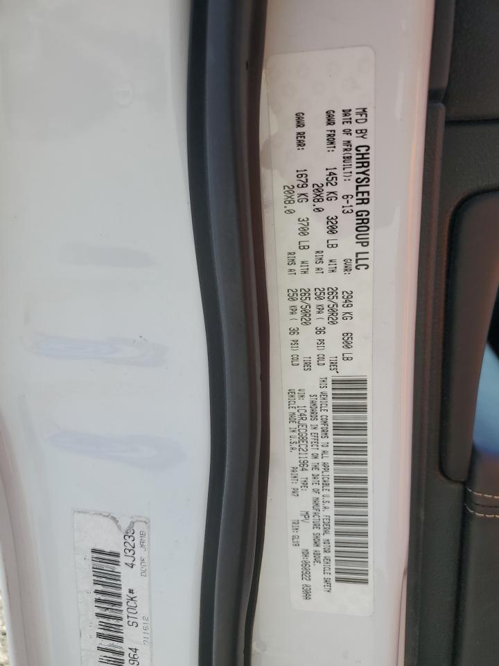 2014 Jeep Grand Cherokee Overland VIN: 1C4RJECG8EC211964 Lot: 70259285