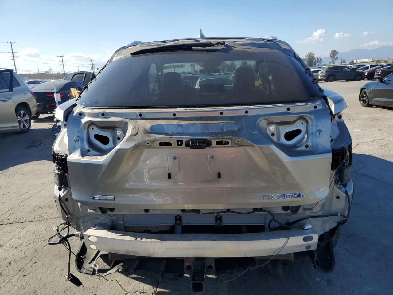 2022 Lexus Rx 450H F Sport VIN: 2T2YGMDA3NC086969 Lot: 81250895