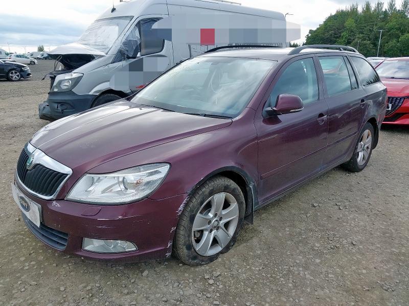 2010 SKODA OCTAVIA ELEGANCE TDI CR  for sale at Copart EAST KILBRIDE