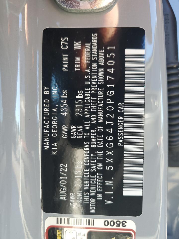 2023 Kia K5 Gt Line VIN: 5XXG64J20PG174051 Lot: 71403225