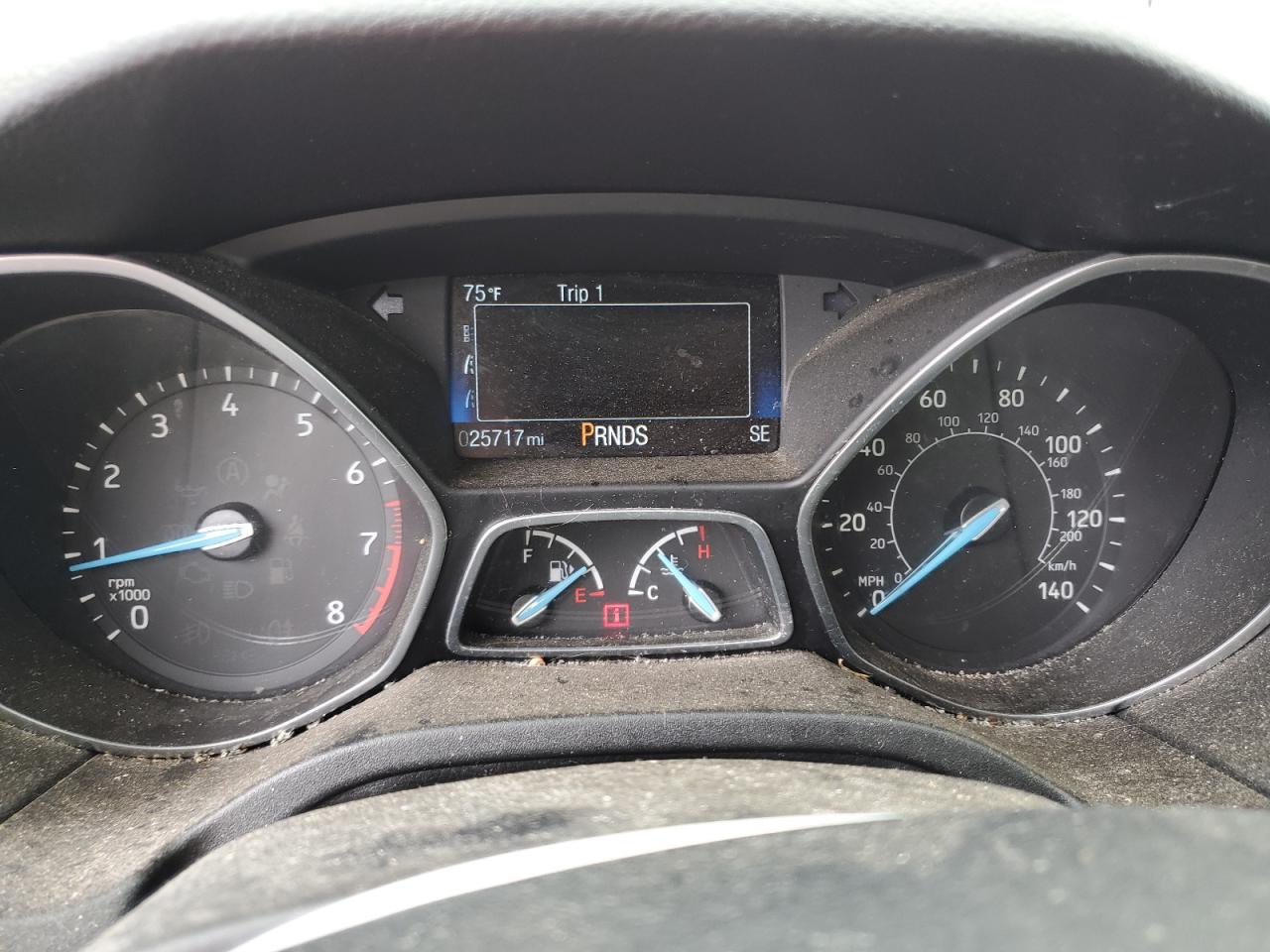 2017 Ford Focus Titanium VIN: 1FADP3J20HL260333 Lot: 81443015