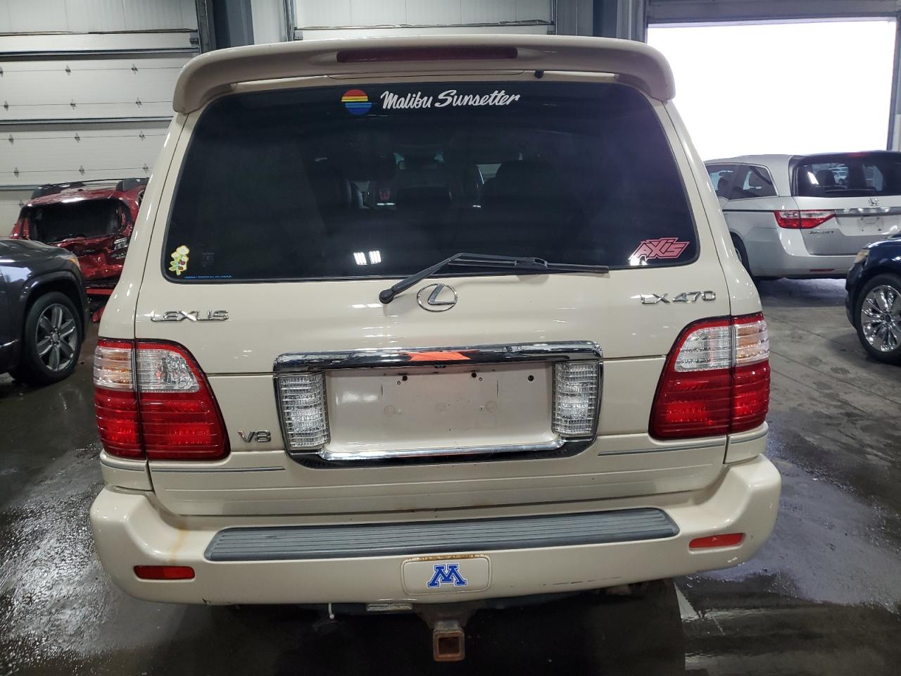 2005 Lexus Lx 470 VIN: JTJHT00W153549482 Lot: 80151375