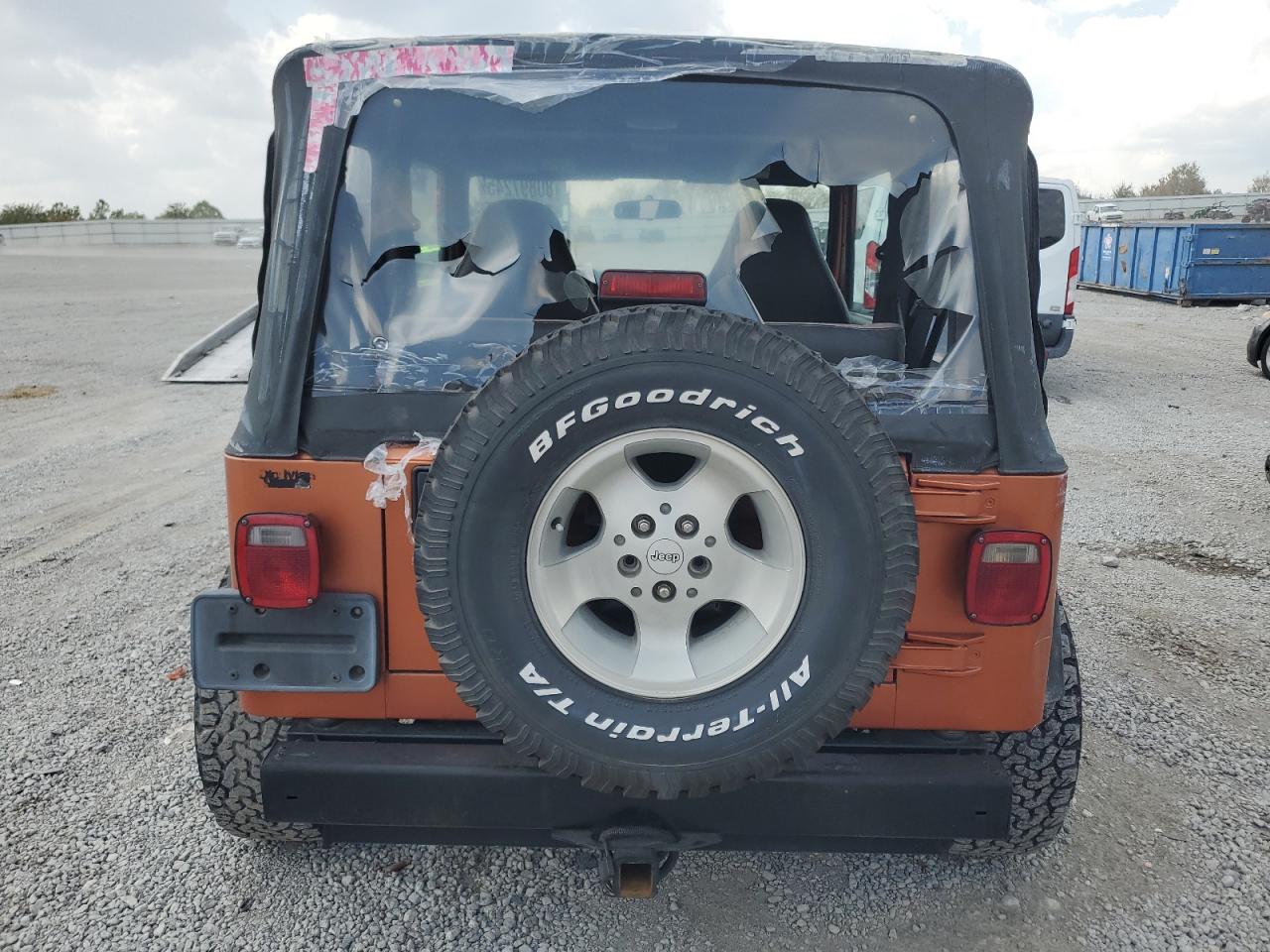 2001 Jeep Wrangler / Tj Sport VIN: 1J4FA49S51P329444 Lot: 80897245