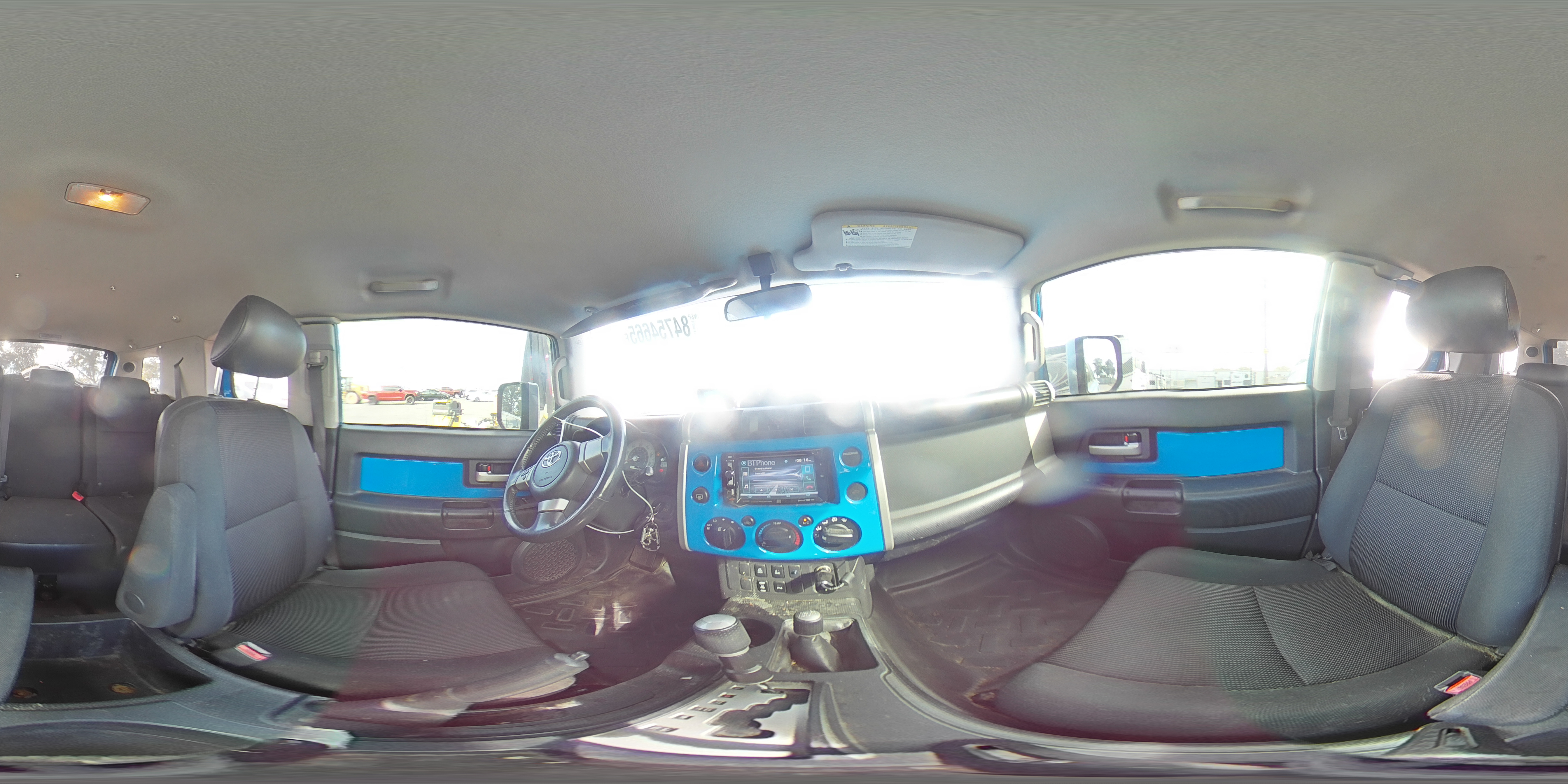 2007 Toyota Fj Cruiser VIN: JTEBU11F270078582 Lot: 84754665