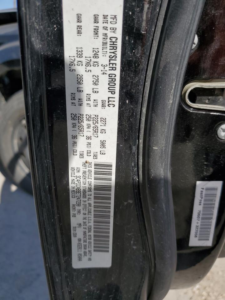 2014 Dodge Journey Se VIN: 3C4PDCAB9ET247290 Lot: 81922935