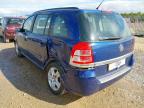 2009 VAUXHALL ZAFIRA EXCLUSIV  for sale at Copart CORBY