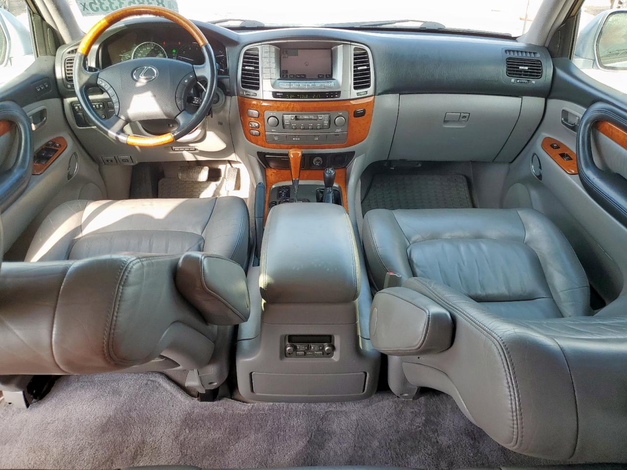2005 Lexus Lx 470 VIN: JTJHT00W553553647 Lot: 83853335