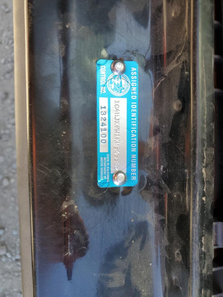 2019 Jeep Wrangler Unlimited Rubicon VIN: 1C4HJXFN1KW545362 Lot: 80461435